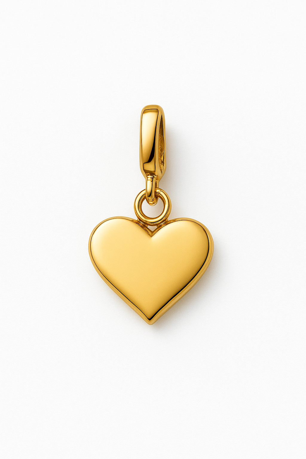 Herz Charm Gold